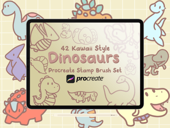 Dinosaurs Procreate Stamp Brush Set: A Practical Guide for Digital Artists