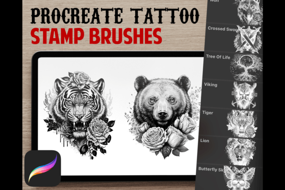 Mastering Digital Ink: A Comprehensive Guide to the Tattoo Stamps Procreate Brush Set