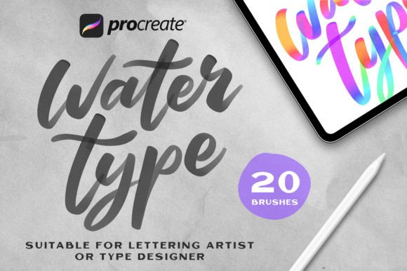 Mastering Water Type Procreate Brushes