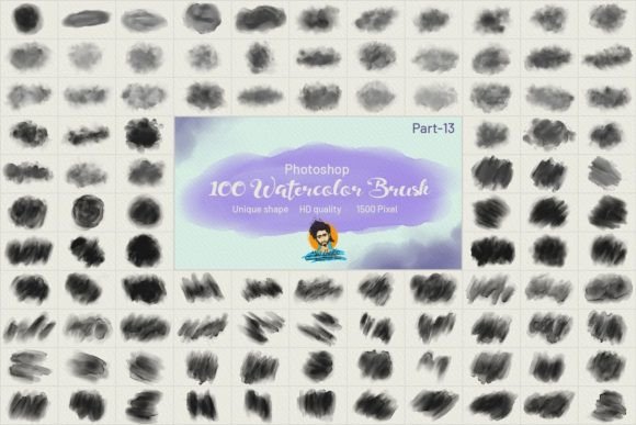 Transform Your Digital Art: The Ultimate Guide to the 100 Photoshop Watercolor Brush Bundle